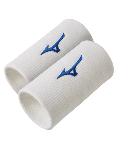 Mizuno Wristband Long White/Blue