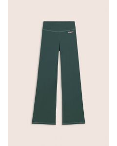 Freddy Leggings a zampa con vita alta e tasca interna Verdi da Donna