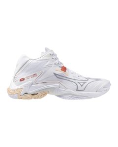 Mizuno Wave Lightning Z8 Mid White/Aleutian/CloudPink