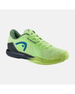 Head Sprint Pro 4.0 Lime/Navy da Uomo