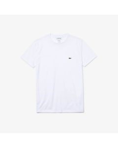 Lacoste White Pima Cotton T-Shirt
