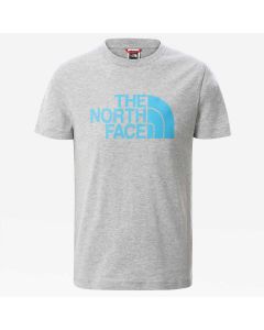 The North Face Easy Tee Grey Meridian Blu da Bambini