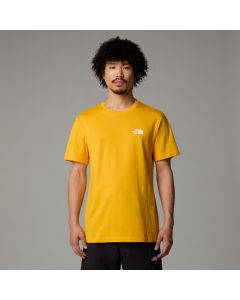 The North Face S/S Simple Dome Tee Summit Gold Da Uomo