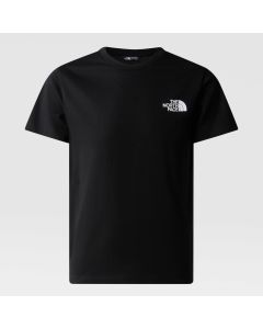 The North Face T-Shirt Teen Simple Dome Black da Bambino