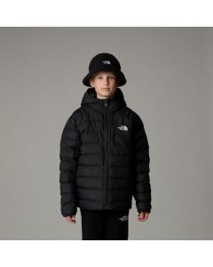 The North Face Reversible Perrito Hooded Jacket Tnf Black Da Ragazzo