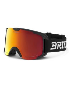 Briko Maschera Veny Black, lente Sun Red Cat.2