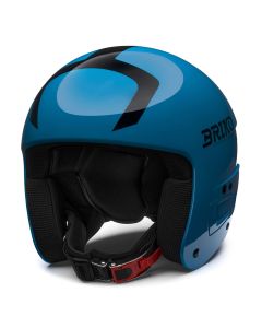 Briko Casco Vulcano Fis 6.8 Junior Shiny Neon Blue/Black
