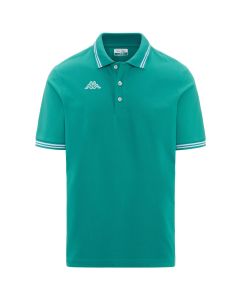 Kappa Polo Malta con Righino Green Columbia da Uomo