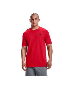 Under Armour T-Shirt Sportstyle Left Chest Ss Rosso