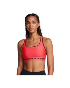 Under Armour Crossback Mid Bra Orange/Red