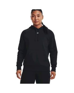 Under Armour Rival Fleece Hoodie Nero da Donna