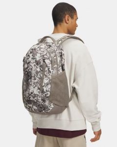 Under Armour Hustle 6.0 Backpack Taupe Dusk/Summit White