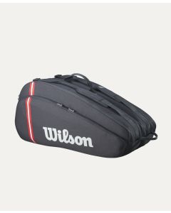 Wilson Porta Racchette Tour 12 Pack Nero