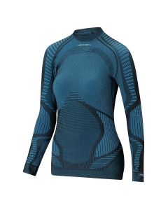 Accapi Maglia Termica Xperience Black/Turquiose da Donna