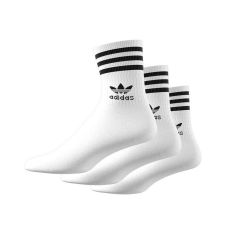 Adidas Mid Cut Crew White Socks