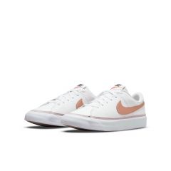Nike Court Legacy GS Ragazza White-Pink