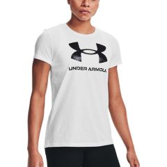 Under Armour Live Sportstyle Graphic Ssc White Donna