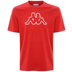 Kappa T-Shirt Logo Cromen Rossa