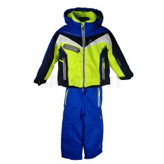AST Child K2 ski suit Fluo Yellow-Blue