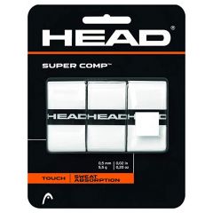 Head Overgrip Super Comp 3Ppk White
