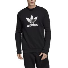 Adidas Sweatshirt Trefoil Crew Originals Black