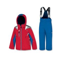 Ast Completo Ski Junior Rosso-Azzurro