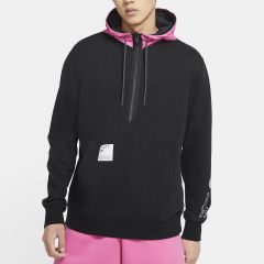 Nike Sweatshirt Man Hoodie with Black Hood