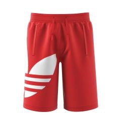 Adidas Big Short Junior Trefoil Rosso da Ragazzo