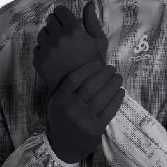 Odlo Men&#39;s Black Warm Gloves