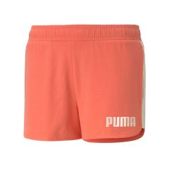 Puma Alpha Shorts Georgia Peach da Bambina