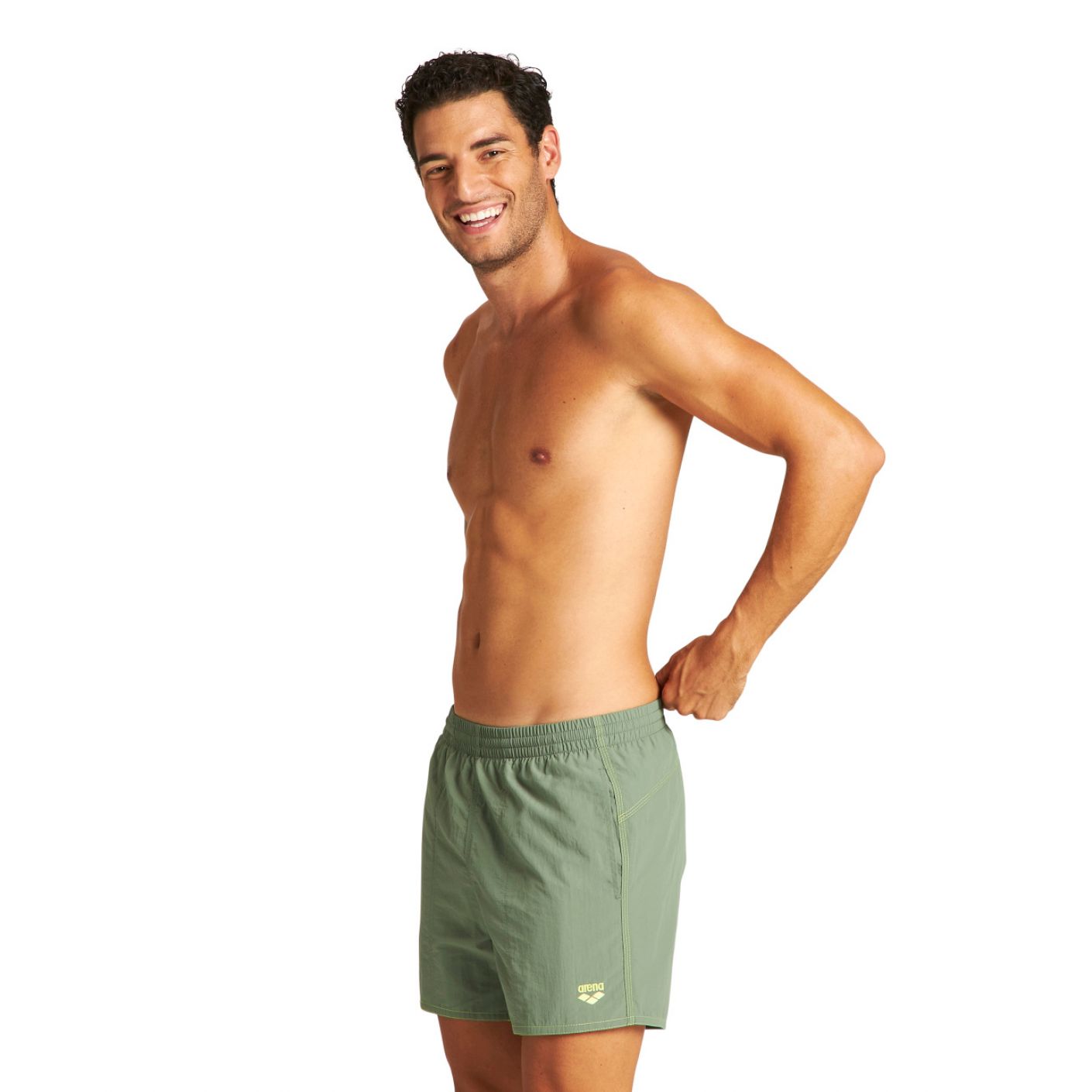 Arena Costume Man Boxer Bywayx Army/Shiny Green for Men