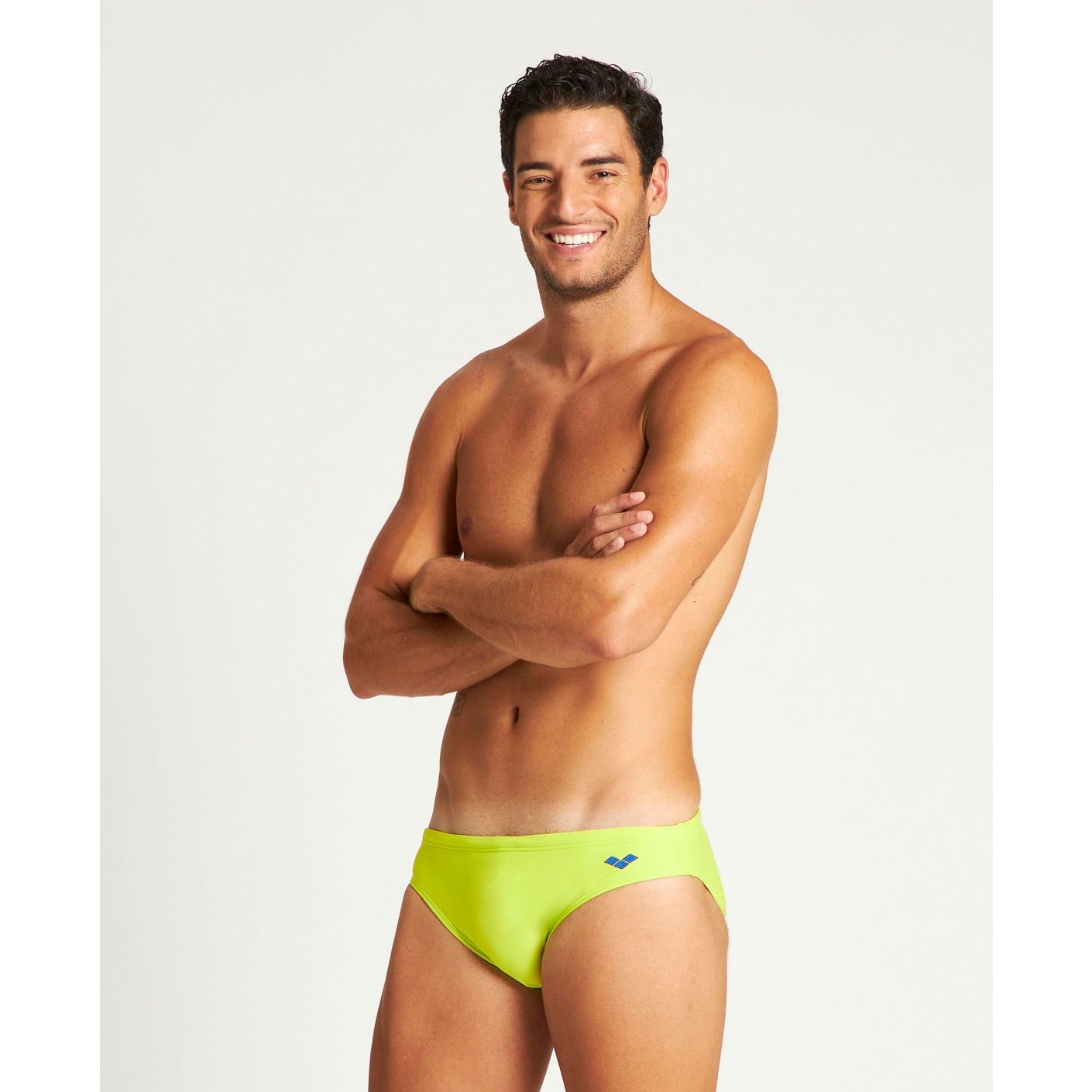 Arena Costume Santamarias Brief Green Fluorescent for Men