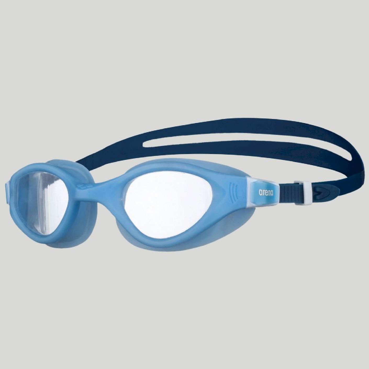 Arena Blue Cruiser Evo Kids Goggles Clear Lens
