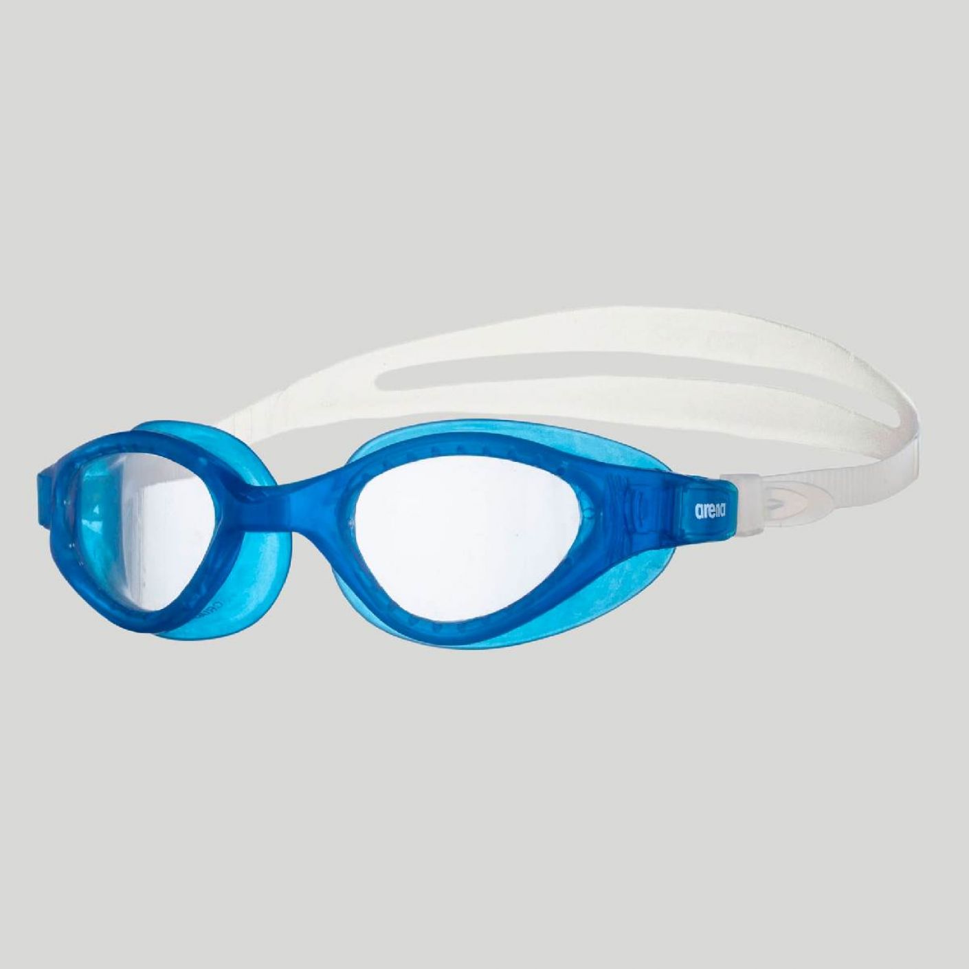 Arena Cruiser Evo Blue Goggles Clear Lens