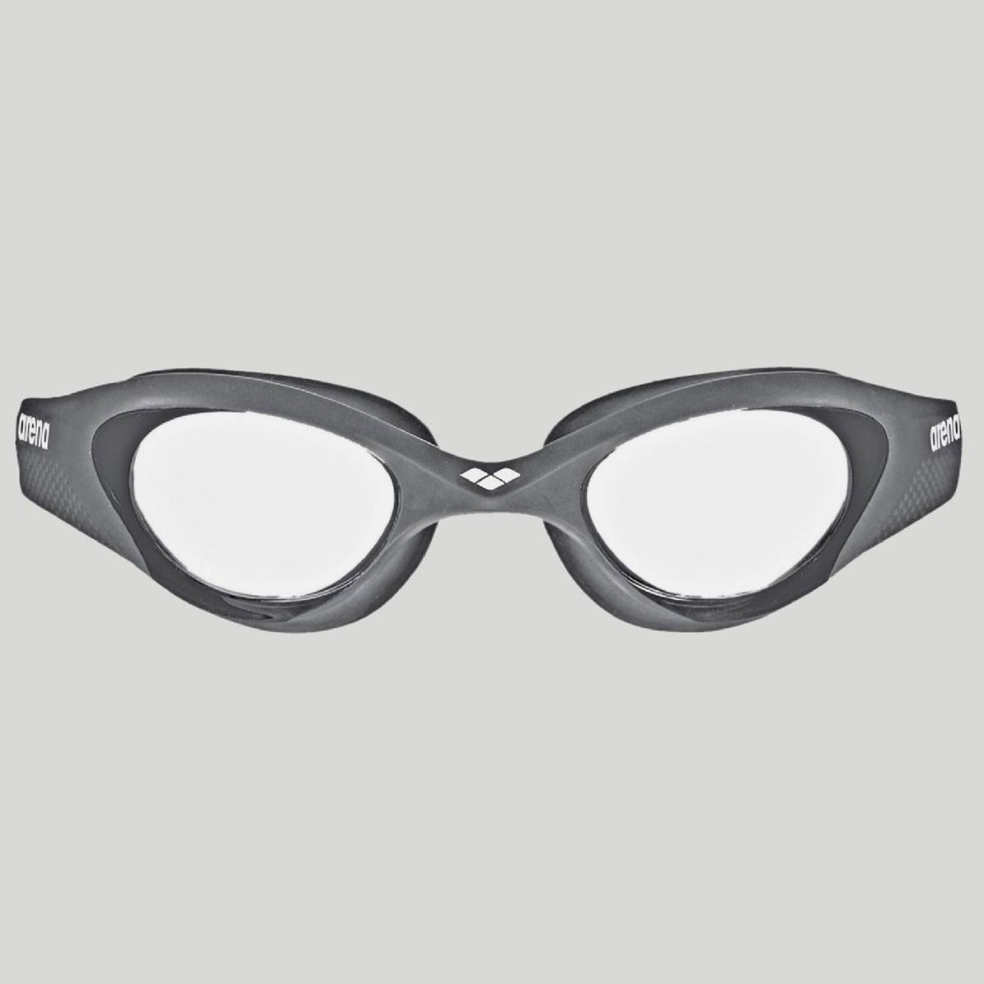 Arena The One Schwimmbrille, grau, klare Linse