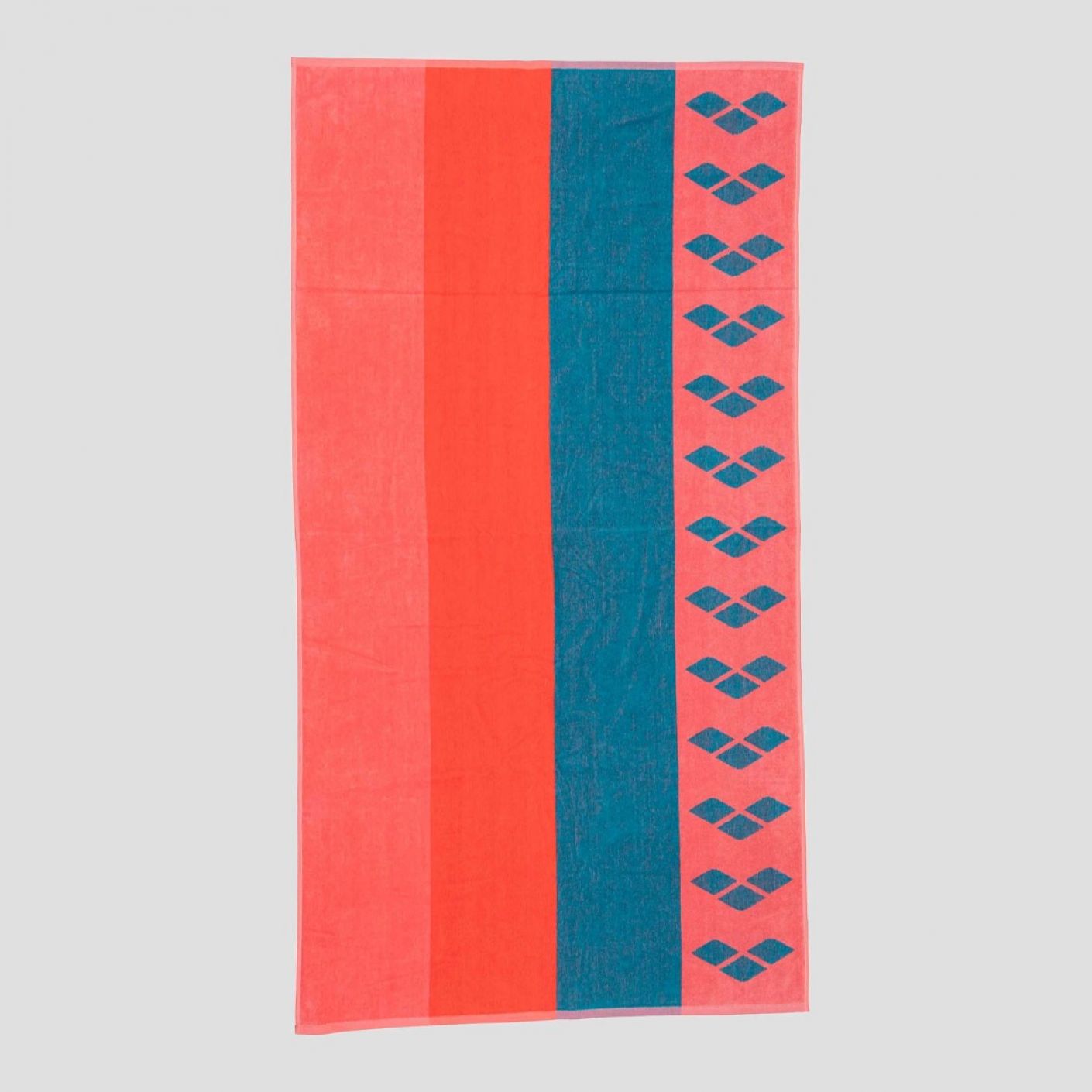 Arena Beach Multistripes Towel Pink-Blue