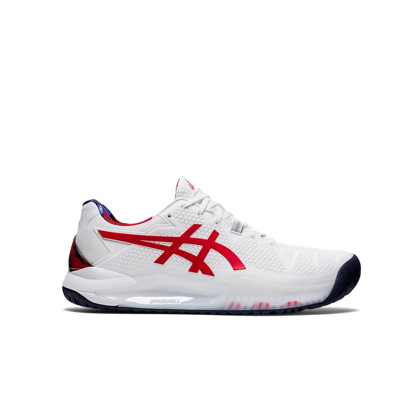 Asics Gel Resolution 8 L.e. White Classic Red