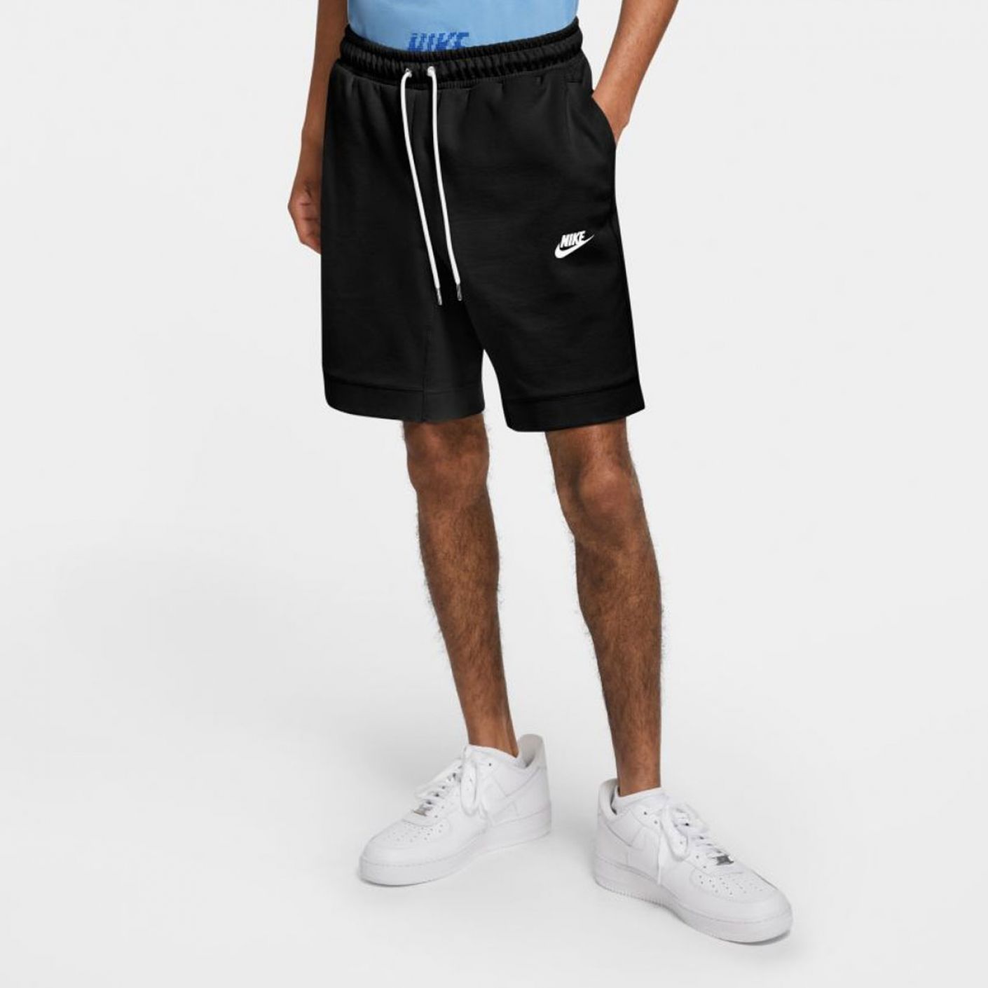 Nike Modern Short Fleece Black Ice Silver White