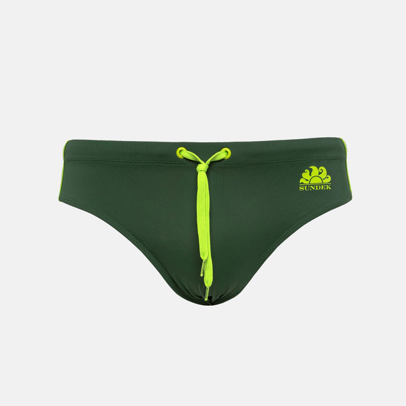 Sundek Diwalter Swimsuit Green Sea Briefs