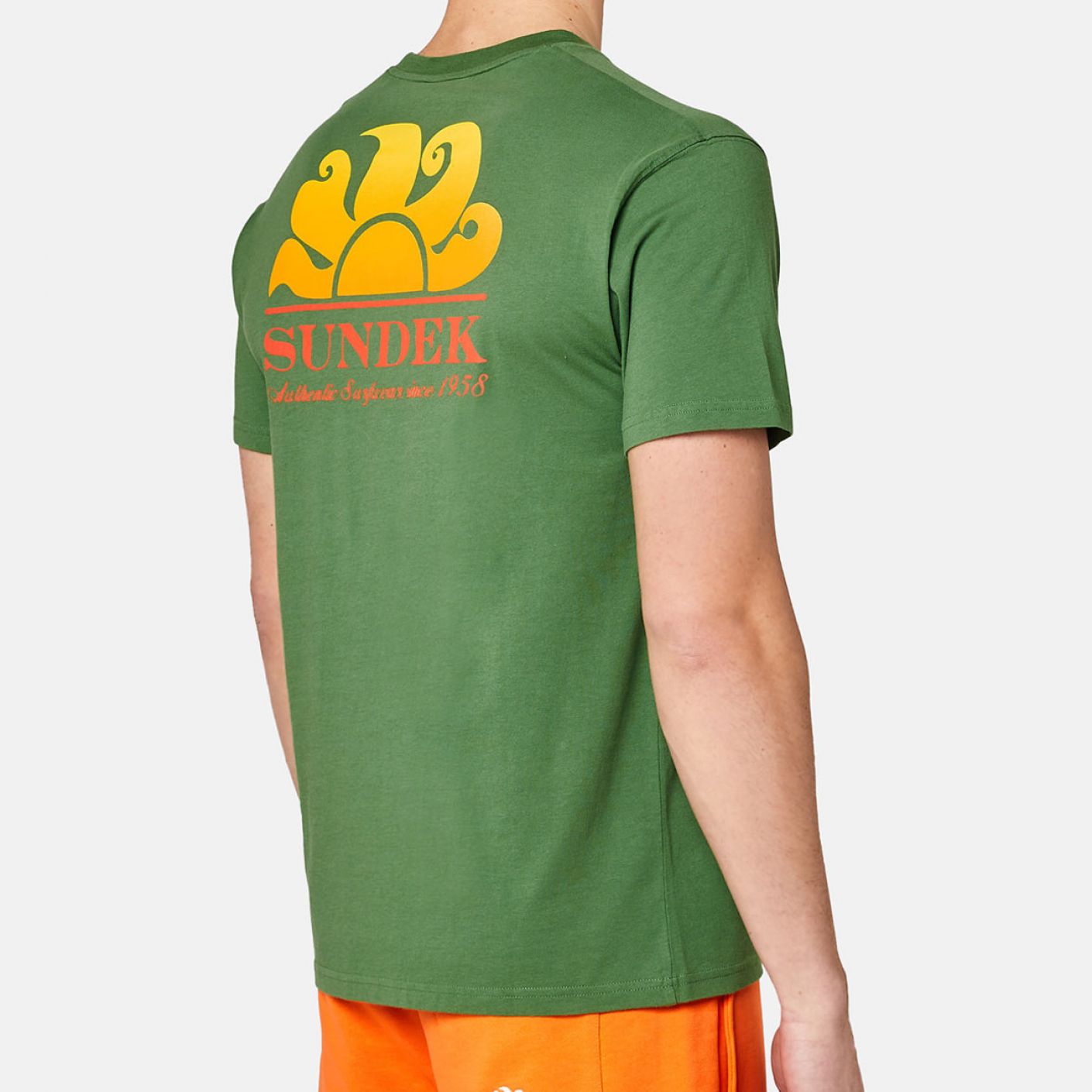 Sundek T-Shirt New Herbert Shaded Green