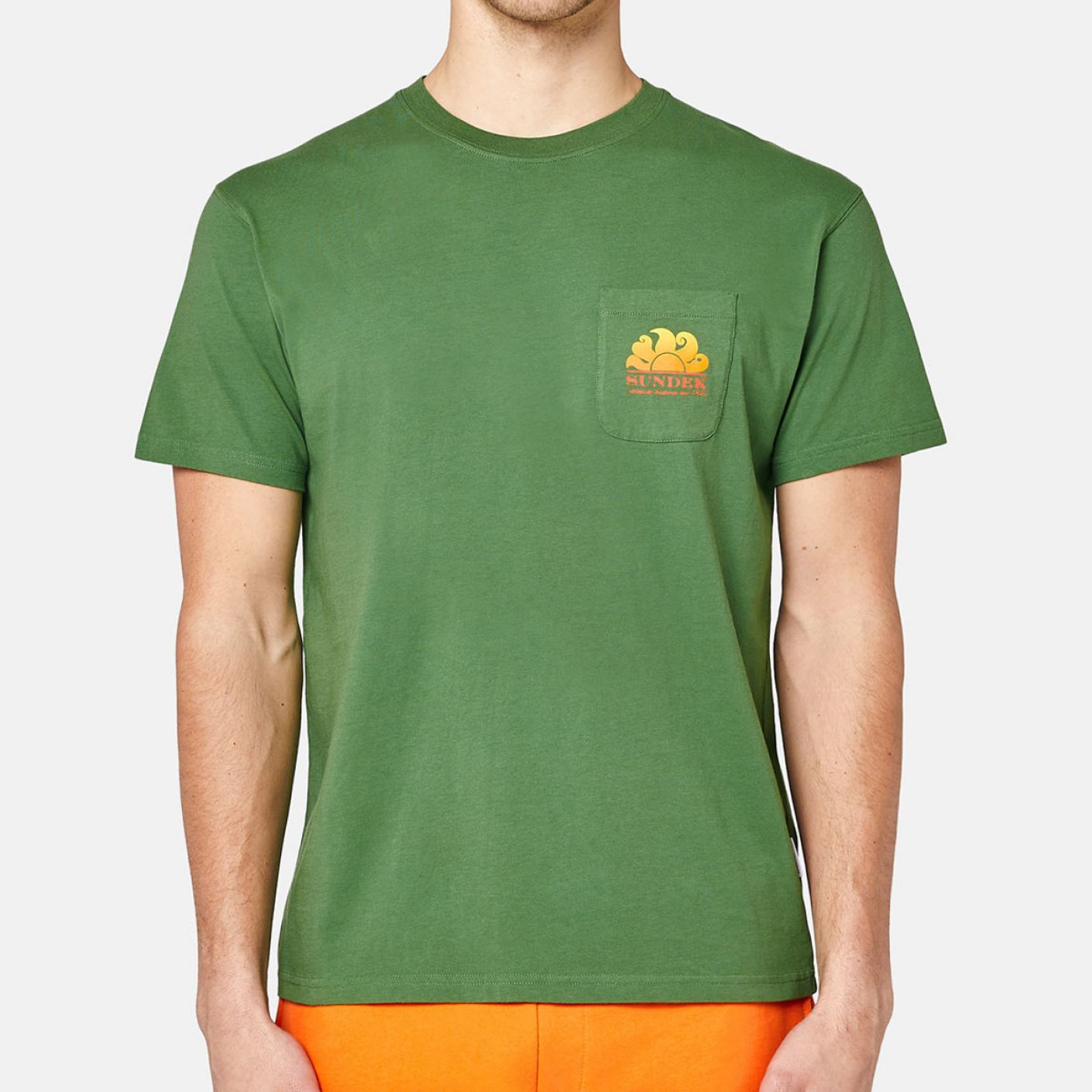 Sundek T-Shirt New Herbert Shaded Green