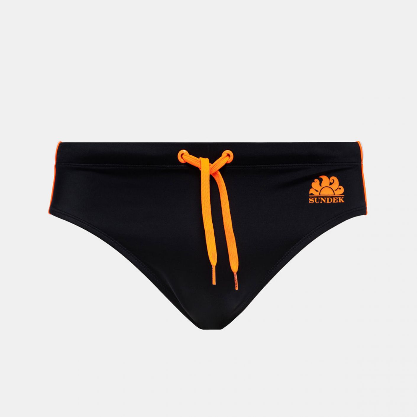 Sundek Diwalter Costume Black Orange Swim Briefs