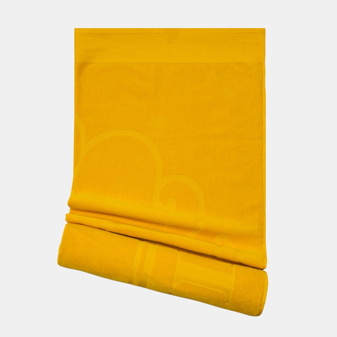 Sundek Jacquard Beach Towel with Yellow Tone Logo