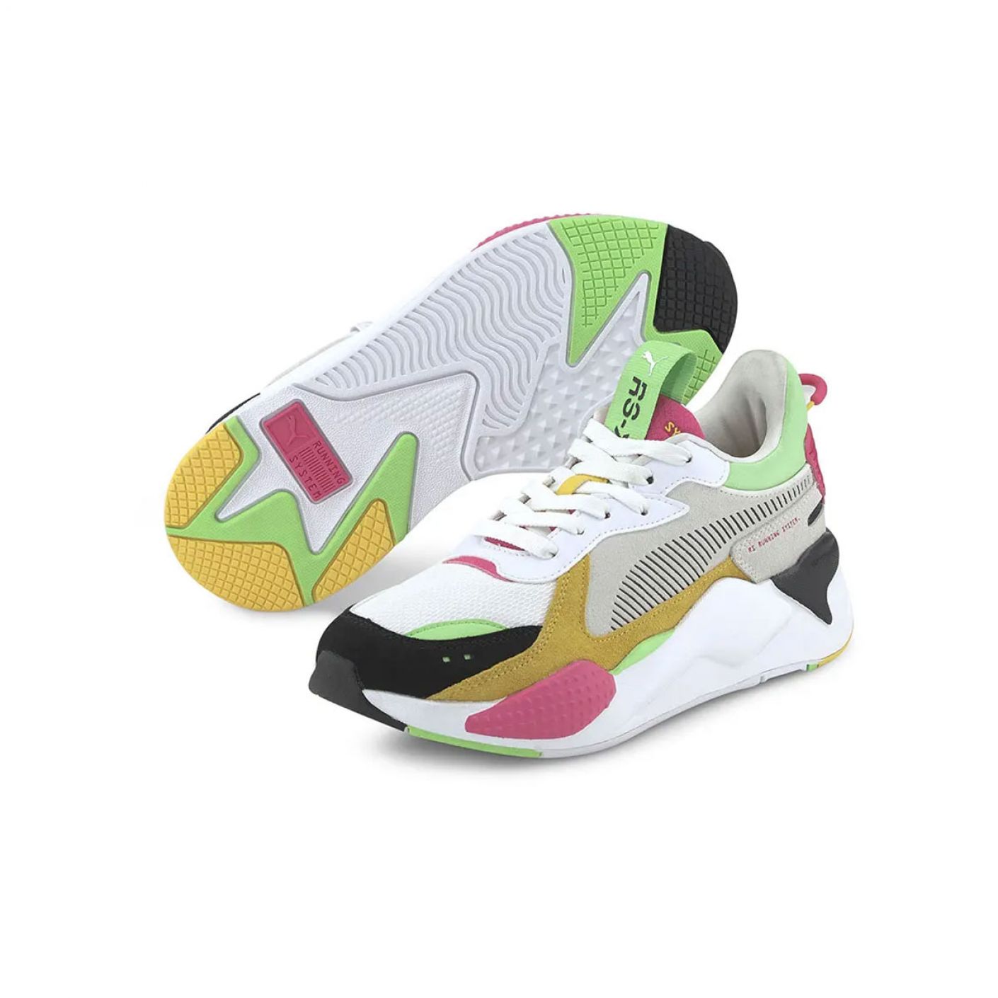 Puma Rs-x Reinvent White Glowing Pink for Women