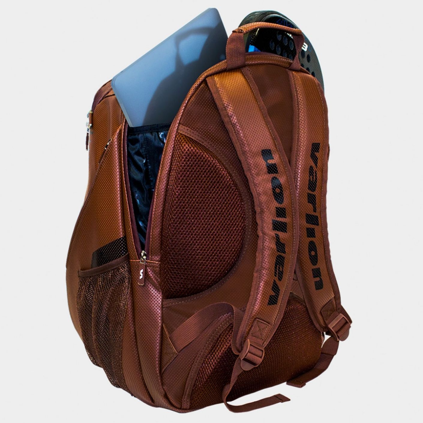 Varlion Brown Ambassadors Leather Backpack