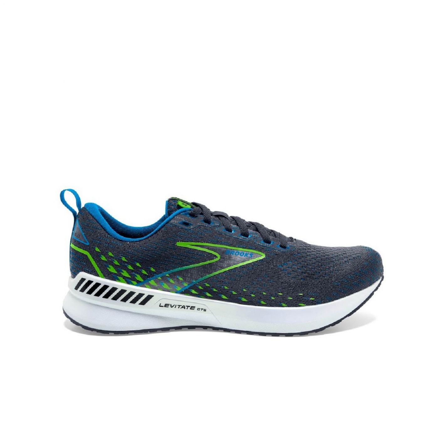 Brooks Levitate GTS 5 India Ink-Blu-Green Gecko