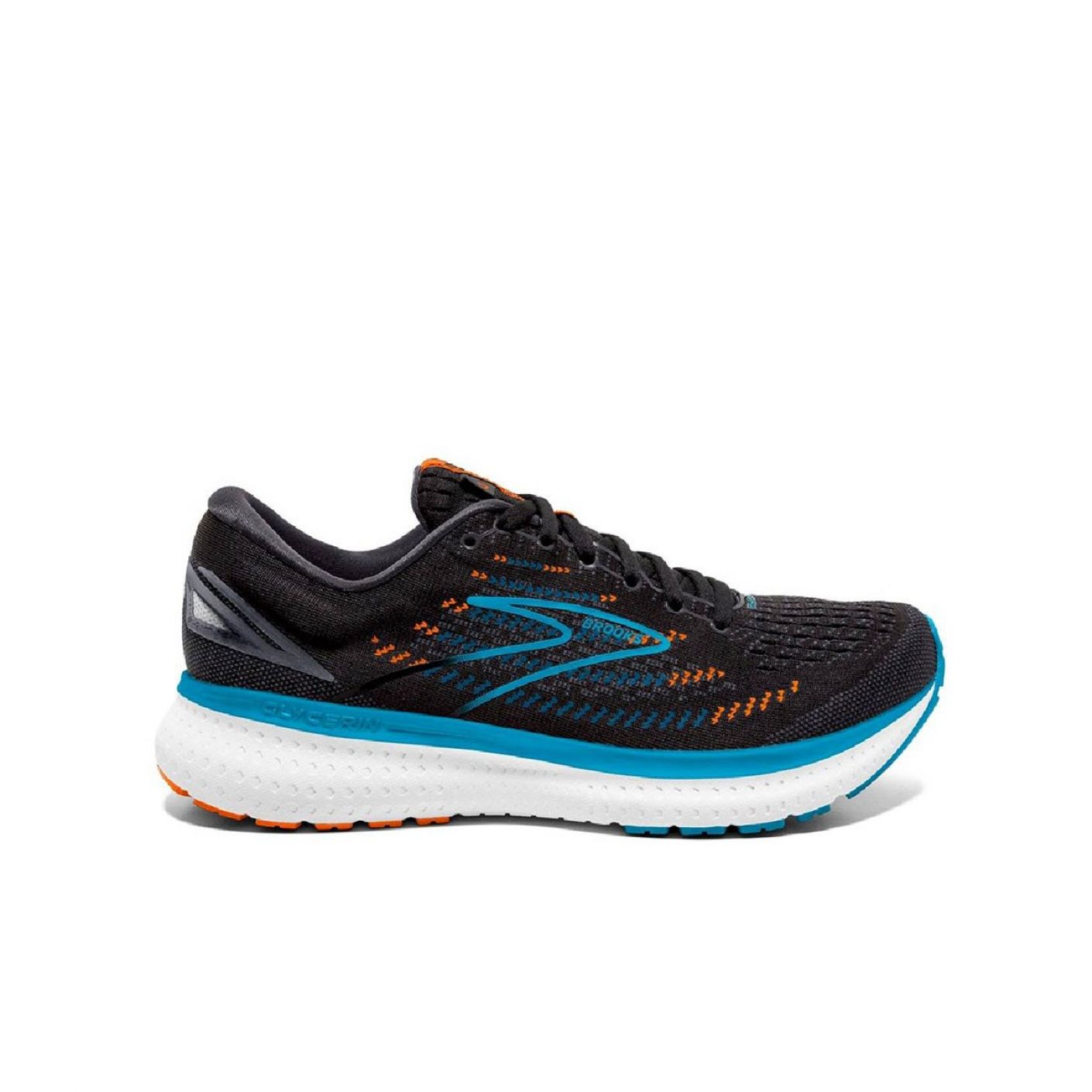 Brooks Glycerin 19 Schwarz Blau Orange Herren
