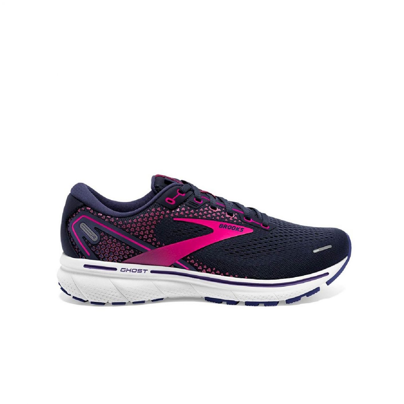 Brooks Ghost 14 Peacoat Pink White for Women