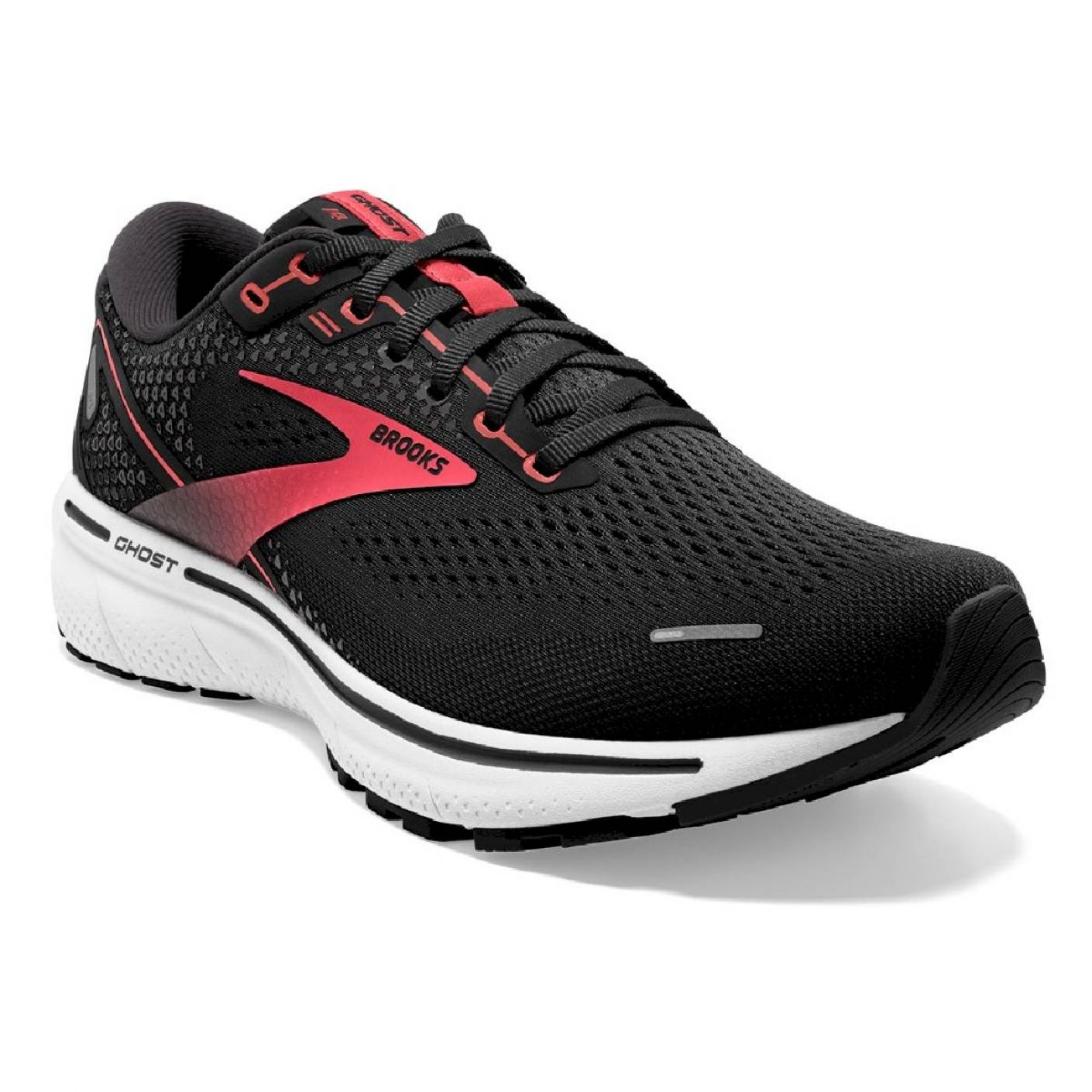 Brooks Ghost 14 Black Coral White for Women