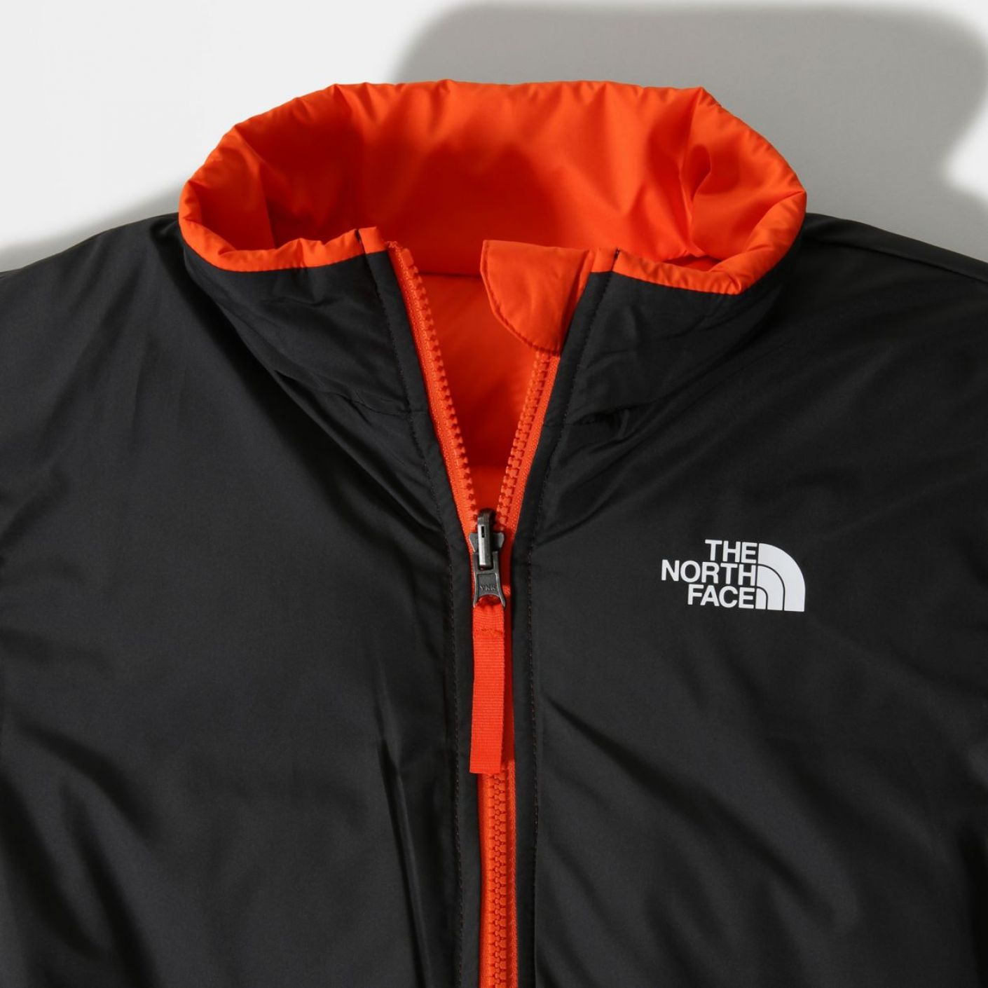 The North Face Reversible Andes Jacket Red Orange da Bambini